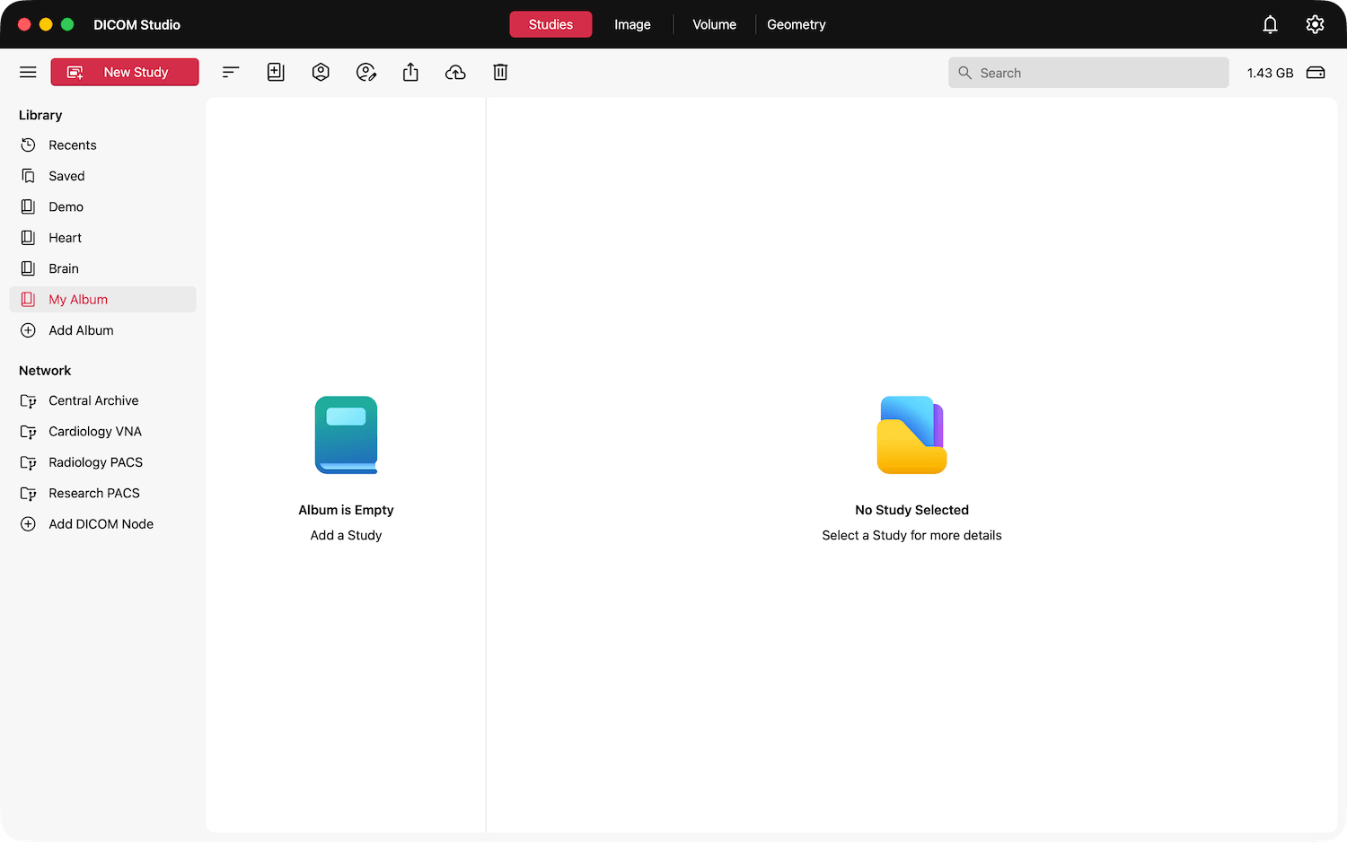 Added Album Interface